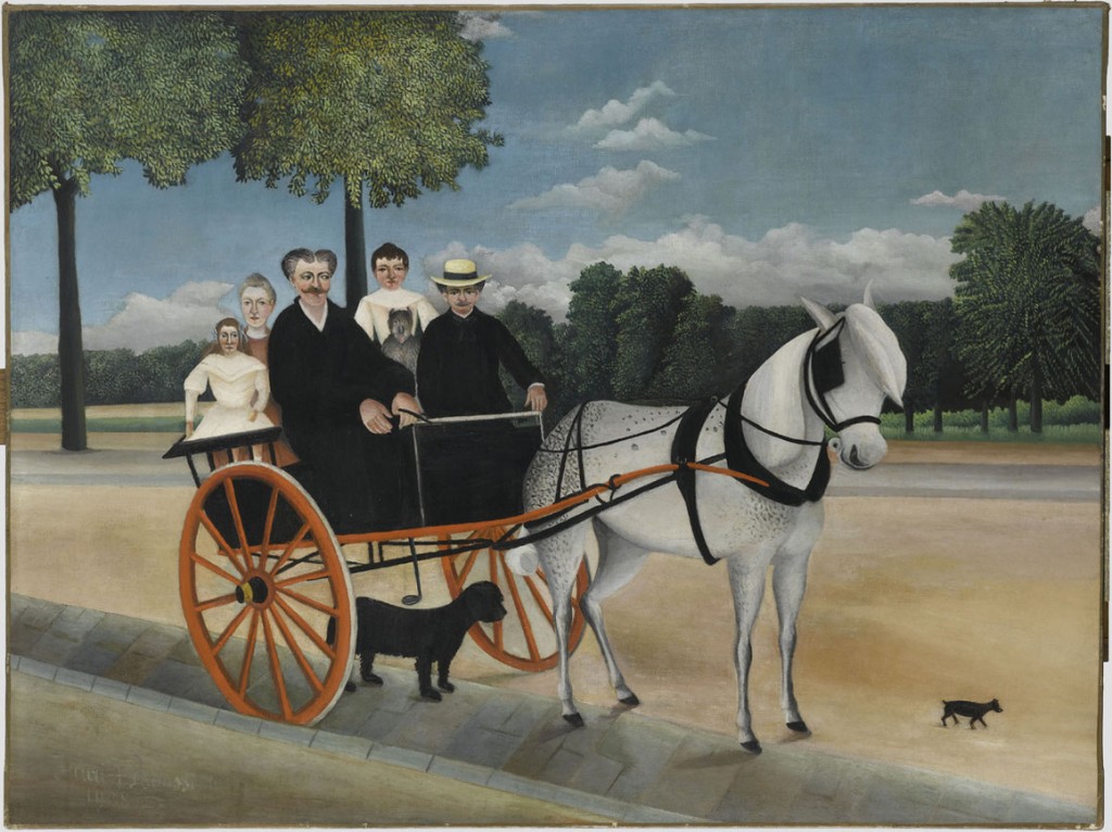 Henri Rousseau, dit Le Douanier Rousseau (1844-1910) La Carriole du Père Junier, 1908 
